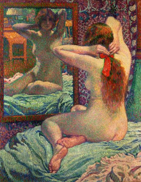 The Scarlet Ribbon, 1906 - Theo van Rysselberghe