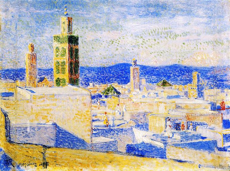 View of Meknes - Theo van Rysselberghe
