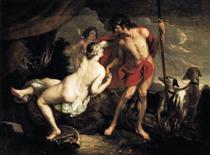 Venus and Adonis - Theodor van Thulden
