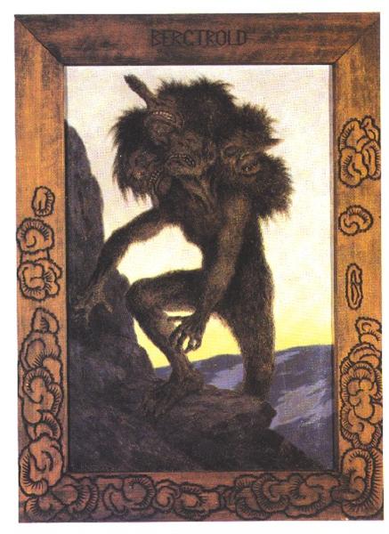 Det Doeende Bergtrollet, 1892 - Theodor Kittelsen
