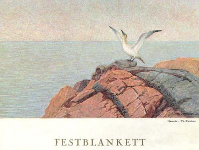 Northern Gannet, 1891 - Theodor Severin Kittelsen