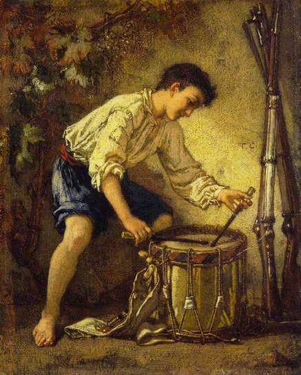 The Young Drummer, 1857 - Тома Кутюр