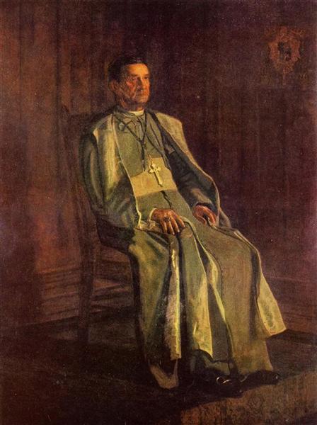 Monsignor Diomede Falconia, 1905 - Томас Икинс