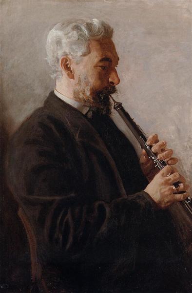 Portrait of Benjamin Sharp, 1903 - Томас Икинс