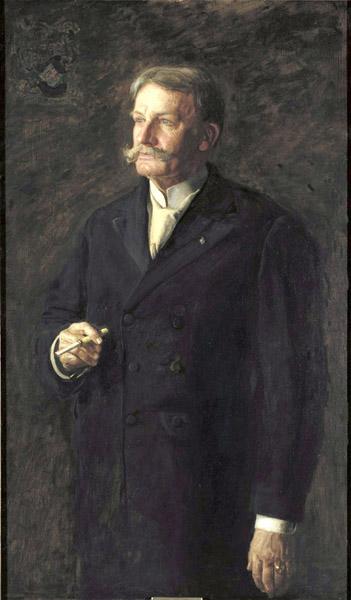 Portrait of Charles Edmund Dana - 湯姆·艾金斯