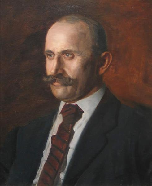 Portrait of Charles Gruppe, 1904 - 湯姆·艾金斯