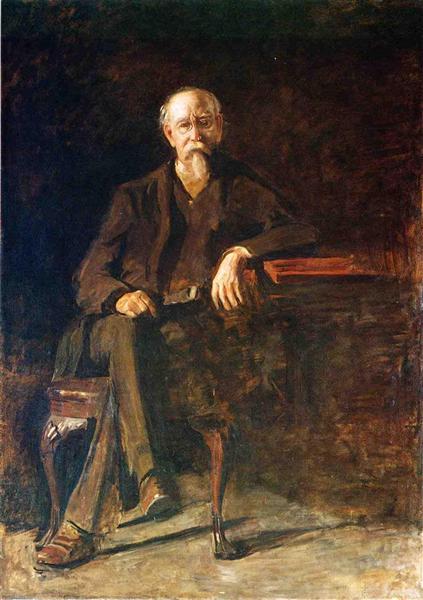 Portrait of Dr. William Thompson - Томас Икинс