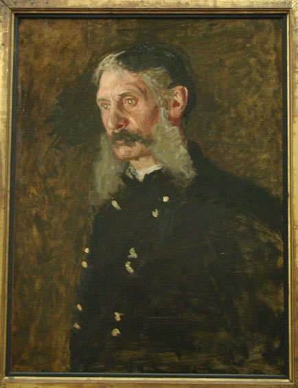Portrait of General E. Burd Grubb - 湯姆·艾金斯