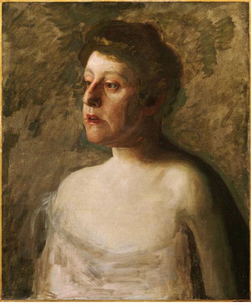 Portrait of Mrs. W.H. Bowden, 1906 - Томас Икинс