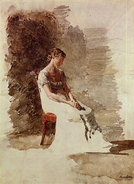 Retrospection, c.1880 - Thomas Eakins