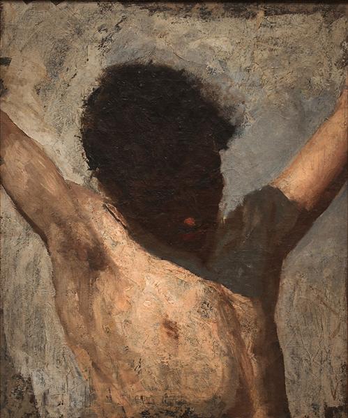Sketch for the Crucifixion, 1880 - 湯姆·艾金斯
