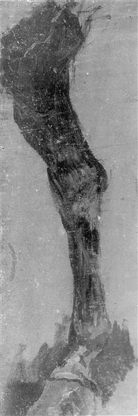 Study of a horse's leg for the Fairman Rogers Four in Hand - Thomas Eakins