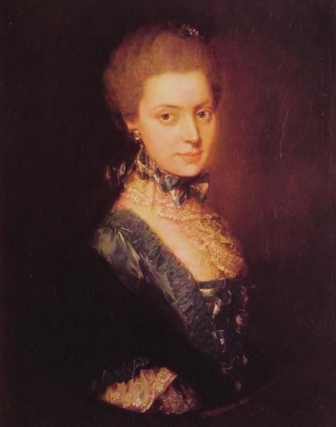 Elizabeth Wrottesley, 1764 - 1765 - Томас Гейнсборо