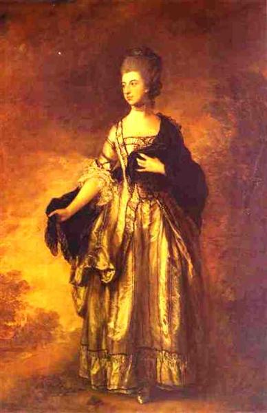 Isabella, Viscountess Molyneux, 1769 - Томас Гейнсборо