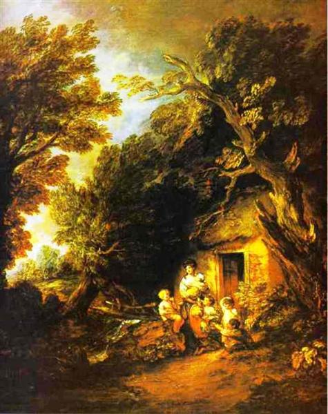 The Cottage Door - Thomas Gainsborough