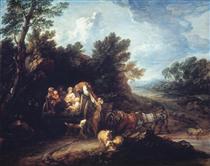 The Harvest Wagon - Thomas Gainsborough