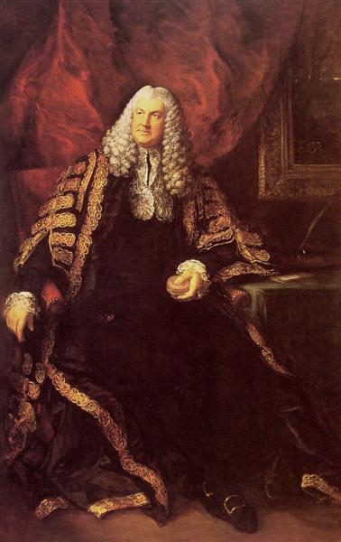 The Honourable Charles Wolfran Cornwal, 1785 - 1786 - Thomas Gainsborough