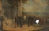 Surrender of Napoleon III at the Battle of Sedan - Томас Джонс Бейкер