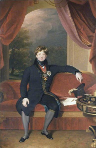 George IV, Seated, in Morning Dress, 1821 - Томас Лоуренс