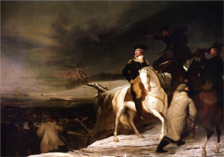 The Passage of the Delaware, 1819 - Thomas Sully