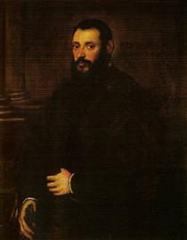 Portrait of Nicolaus Padavinus - 丁托列托