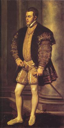 Portrait of Philip II - Titian