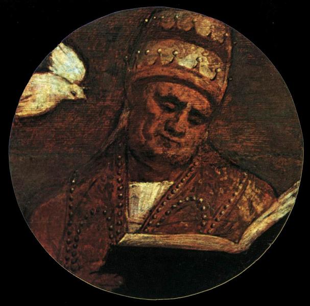 St Gregory the Great - Ticiano Vecellio