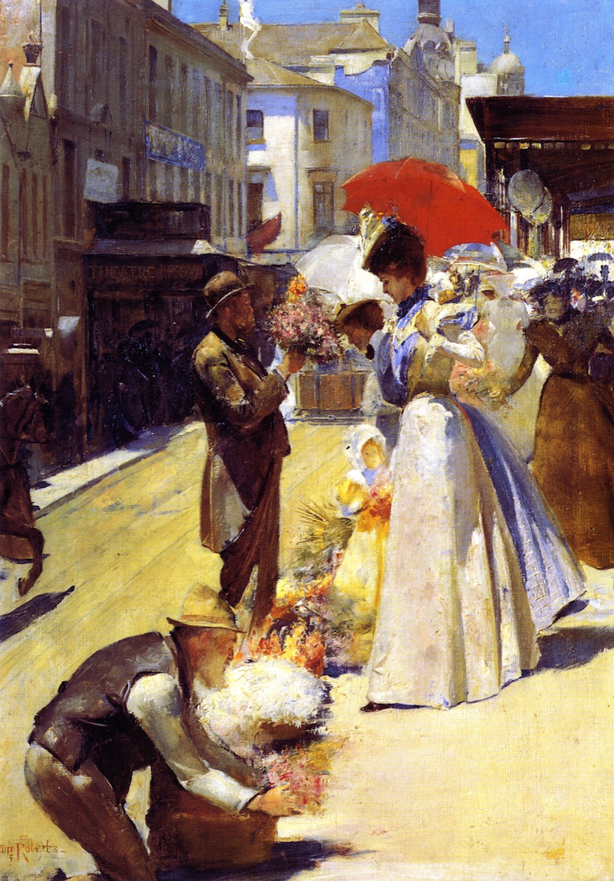 Christmas Flowers and Christmas Belles, 1899 - Tom Roberts - WikiArt.org