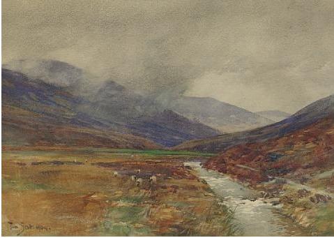 A border burn, 1904 - Tom Scott