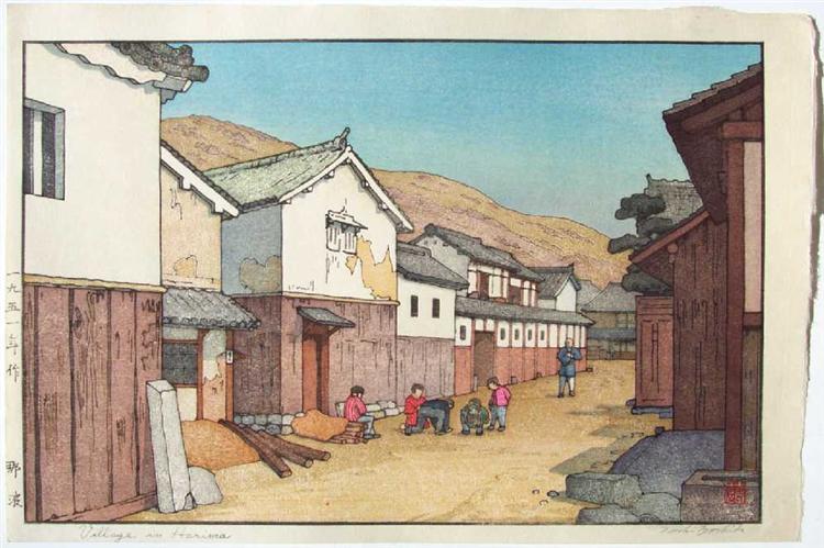 Village in Harima, 1951 - Toshi Yoshida