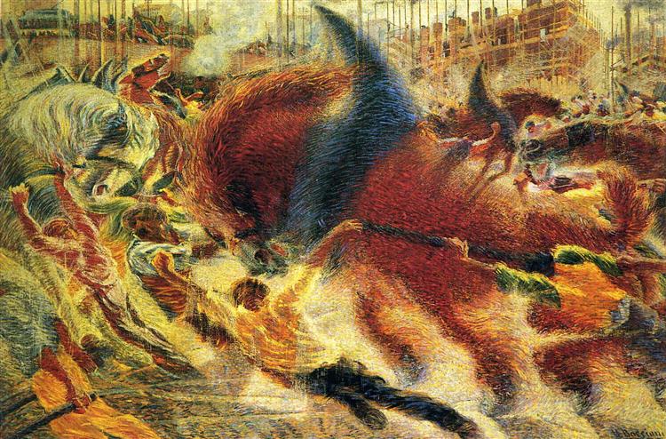 The City Rises, 1911 - Umberto Boccioni