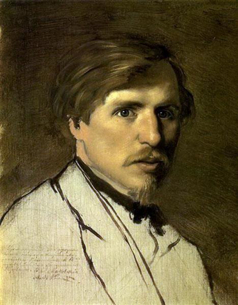 Portrait of the Artist Illarion Prianishnikov, 1862 - Василь Перов