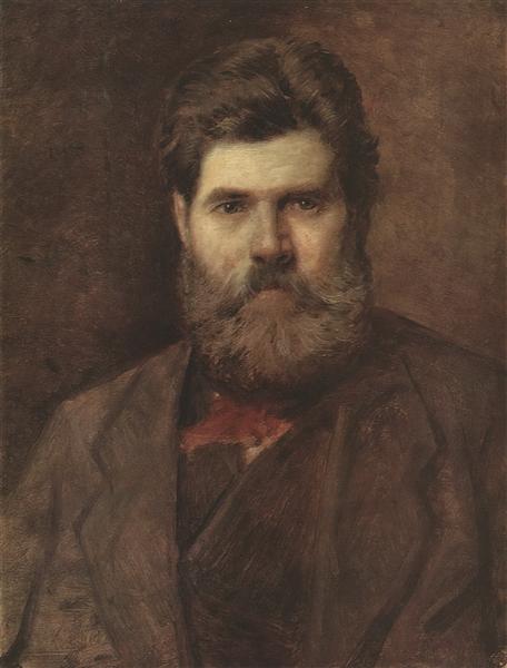 Portrait of the Sculptor Vladimir Brovsky - Василь Перов
