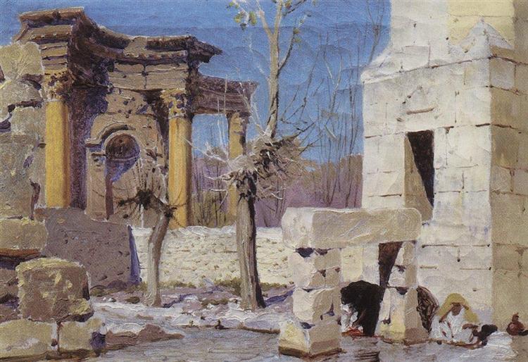 Baalbek, 1882 - Wassili Dmitrijewitsch Polenow