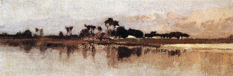 Nile near Karnak, 1881 - Vasily Polenov