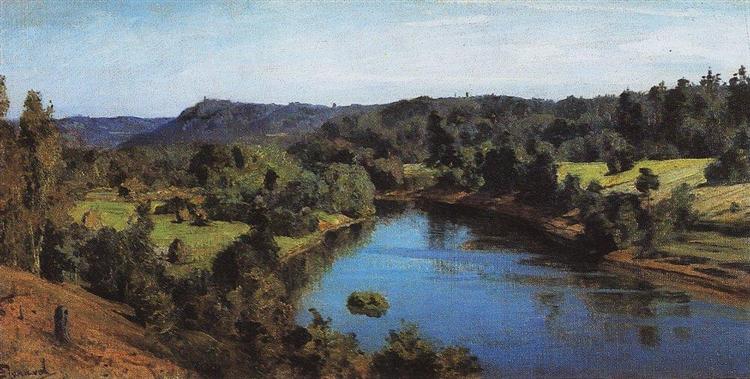 The River Oyat, 1880 - Wassili Dmitrijewitsch Polenow