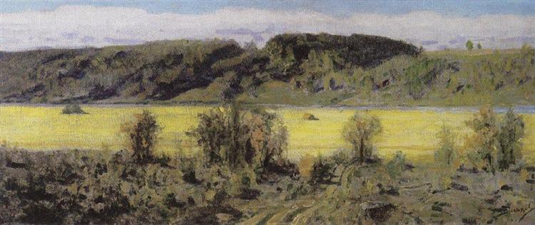 The river valley, 1900 - Wassili Dmitrijewitsch Polenow