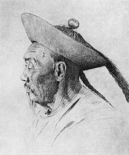 Chinese official of tribe Sibo, c.1870 - Vasily Vasilievich Verechagine