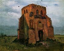 Country Churchyard and Old Church Tower - Vincent van Gogh