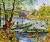 Fishing in the Spring - Vincent van Gogh