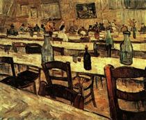 Interior of a Restaurant in Arles - Vincent van Gogh