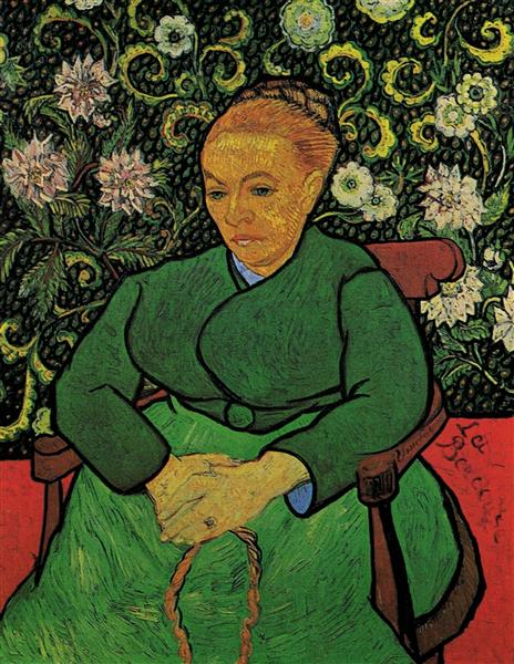 Madame Augustine Roulin, 1889 - Vincent van Gogh