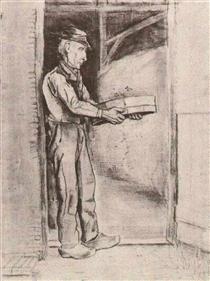 Man with Winnow - Vincent van Gogh