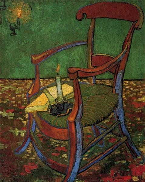 Paul Gauguin's Armchair, 1888 - Винсент Ван Гог