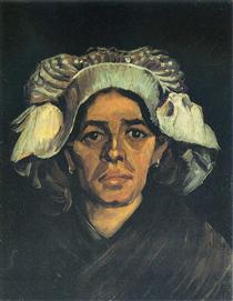 Peasant Woman, Portrait of Gordina de Groot - Vincent van Gogh
