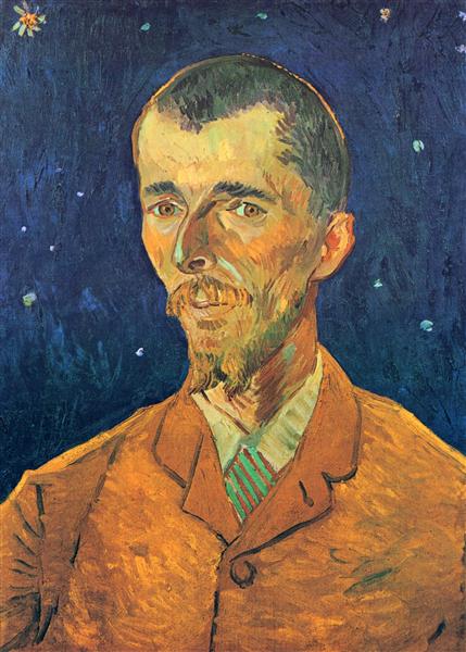 Portrait of Eugene Boch, 1888 - 梵谷