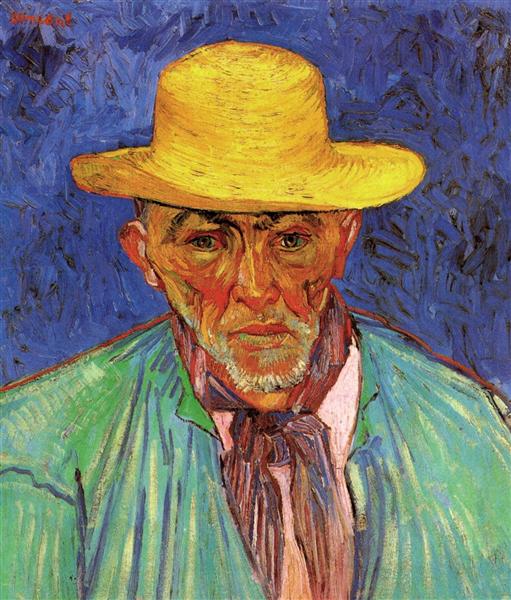 Portrait of Patience Escalier, Shepherd in Provence, 1888 - Vincent van Gogh