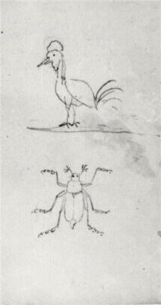 Sketchbook, 1889 - Винсент Ван Гог