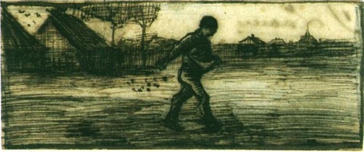Сіятель, 1884 - Вінсент Ван Гог