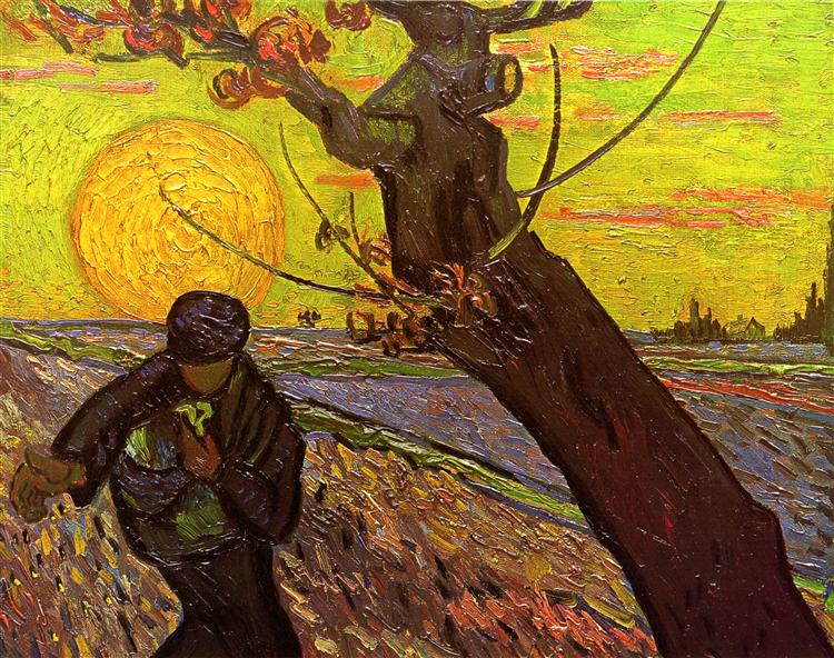 Сіятель, 1888 - Вінсент Ван Гог